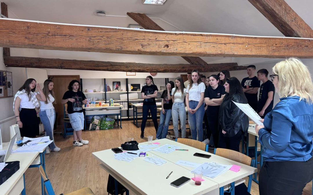 Sudjelovanje učenika u projektu „CARING“