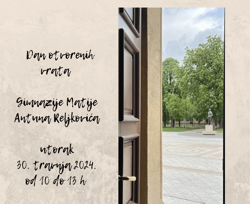 Dan otvorenih vrata naše Gimnazije