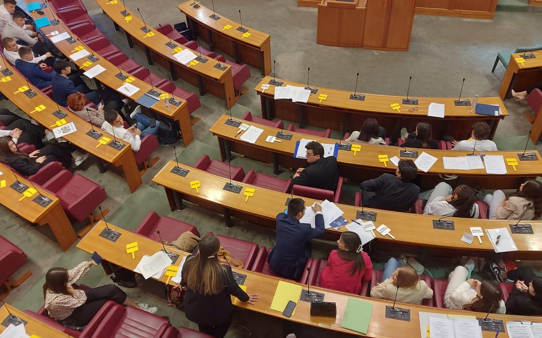 Gimnazijalci kao zastupnici u Hrvatskom saboru