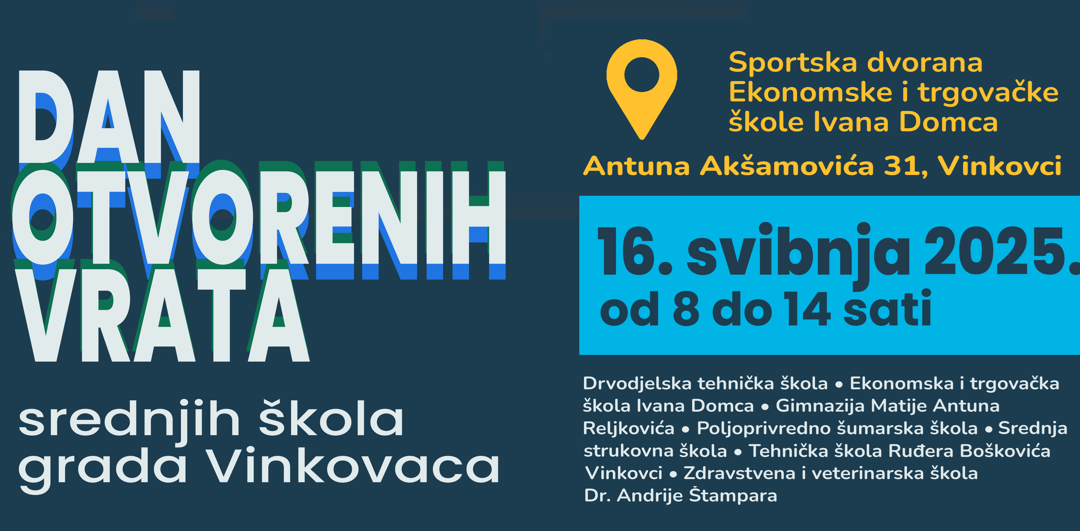 Dan otvorenih vrata srednjih škola grada Vinkovaca