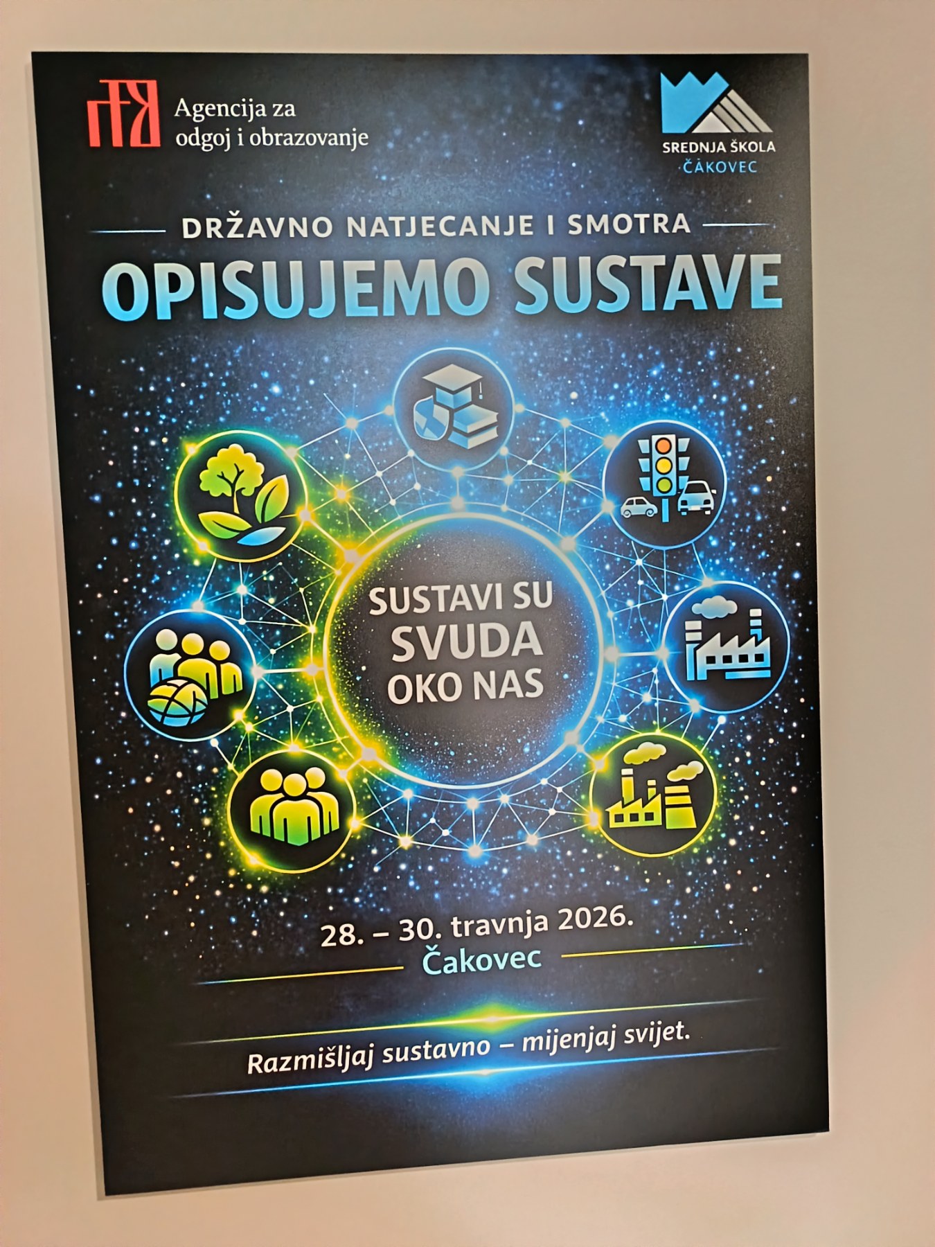 Prvo mjesto na državnom natjecanju i smotri „Opisujemo sustave”