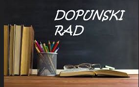 Raspored održavanja dopunskog rada
